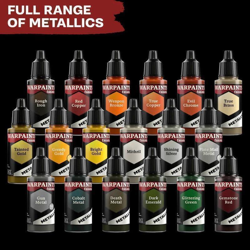 Warpaints Fanatic Metallic: Tainted Gold (18 ml)