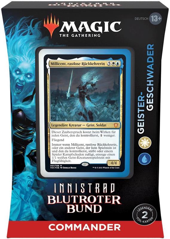 MTG - Innistrad: Crimson Vow Commander Deck (GER) Millicent, Restless Revenant