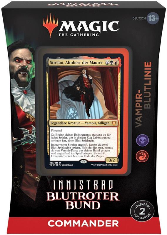 MTG - Innistrad: Crimson Vow Commander Deck (GER) Strefan, Maurer Progenitor