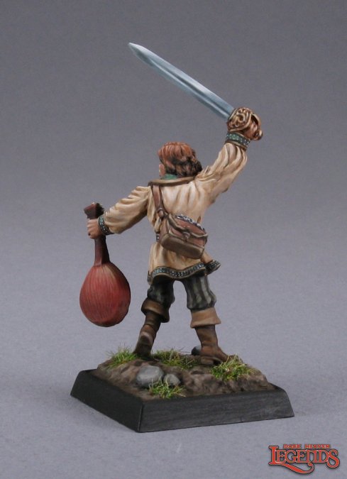Reaper 02186: Alfred Redlute Bard, Dark Heaven Legends