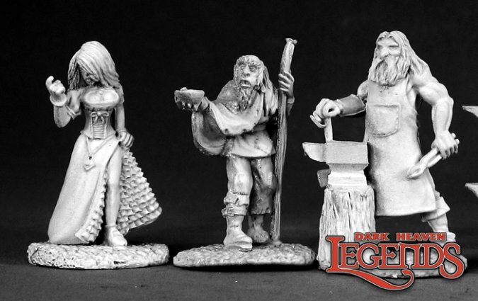 Reaper 02584: Townsfolk II, Dark Heaven Legends