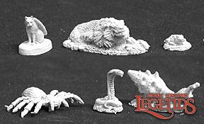 Reaper 02593: Familiar Pack III, Dark Heaven Legends