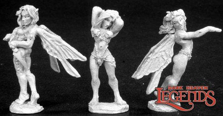 Reaper 02741: Fairies (2) & Nymph, Dark Heaven Legends