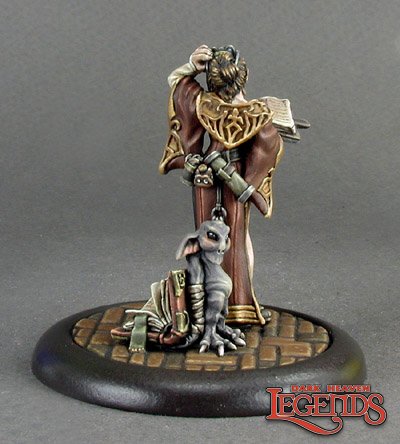 Reaper 02835: Jollie, Female Scribe, Dark Heaven Legends
