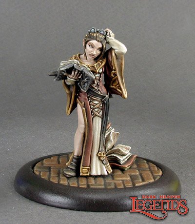 Reaper 02835: Jollie, Female Scribe, Dark Heaven Legends