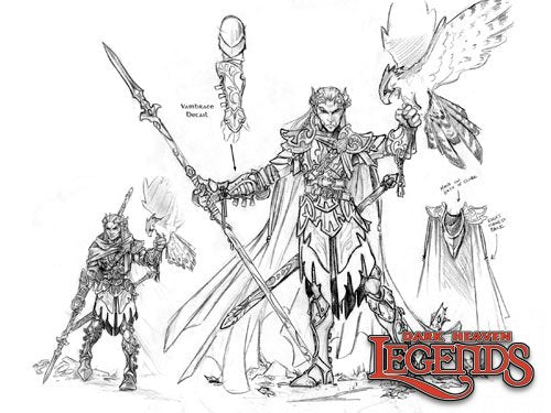 Reaper 02934: Wood Elf King, Dark Heaven Legends