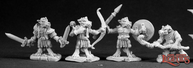 Reaper 03064: Kobolds (4), Dark Heaven Legends