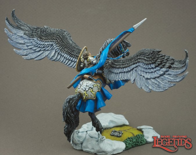 Reaper 03096: Paladin and Pegasus, Dark Heaven Legends