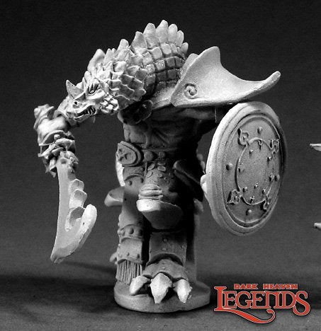 Reaper 03316: Kar'drakir, Reptus Dragonman, Dark Heaven Legends