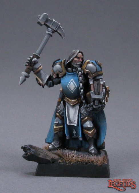Reaper 03427: Halbarand, Cleric, Dark Heaven Legends