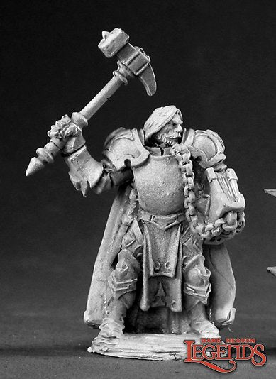 Reaper 03427: Halbarand, Cleric, Dark Heaven Legends