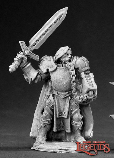 Reaper 03427: Halbarand, Cleric, Dark Heaven Legends