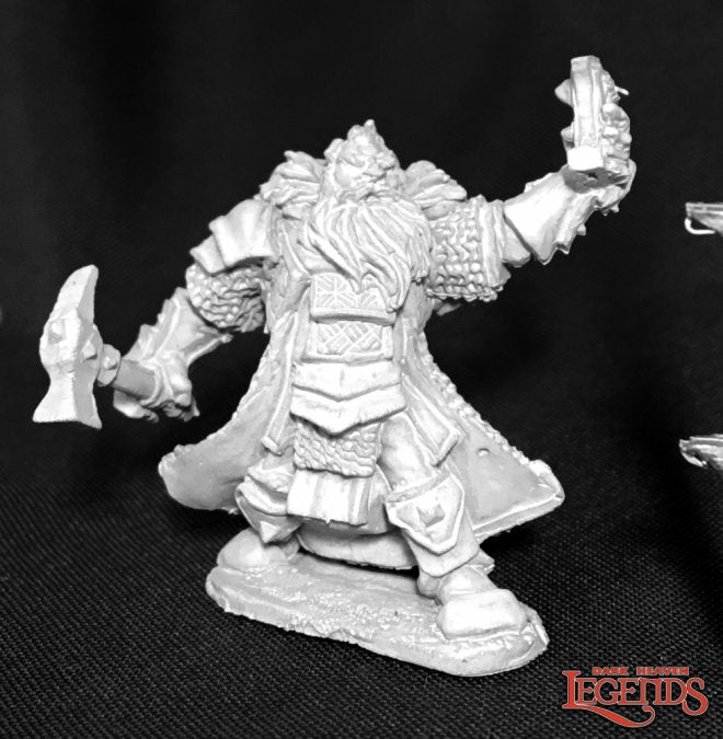 Reaper 03717: Thain Grimthorn, Dwarf Cleric, Dark Heaven Legends