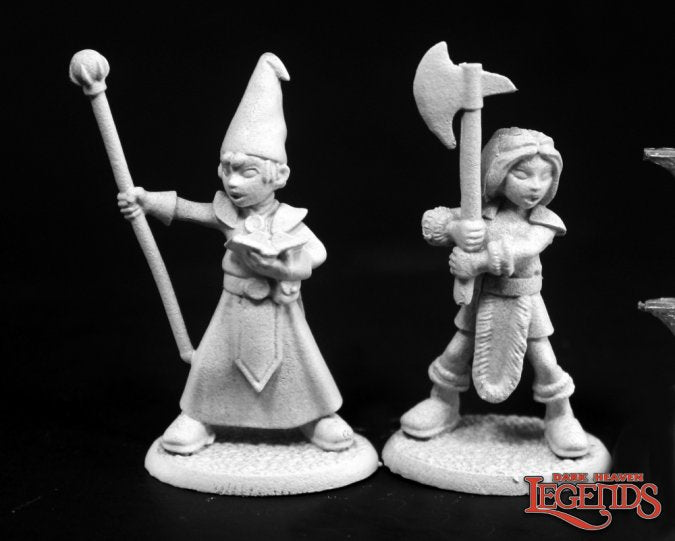 Reaper 03760: Townsfolk. Kids (2), Dark Heaven Legends