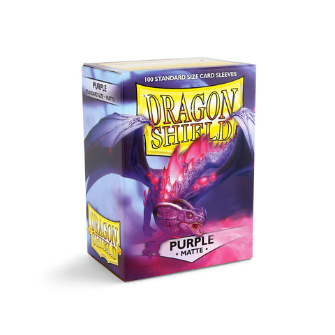 Dragon Shield Standard Sleeves - Matte Purple
