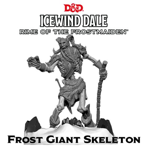 D&D Icewind Dale: Rime of the Frostmaiden - Frost Giant Skeleton (1)