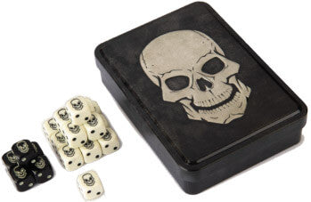 Gale Force Nine: Skull Dice Tin (20 Dice)