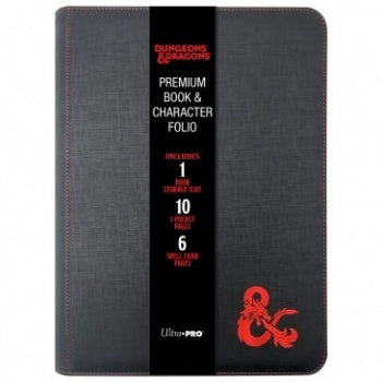 UP - Dungeons & Dragons Premium Zippered Book & Character Folio