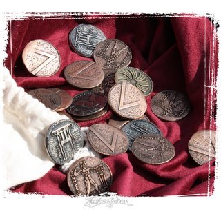 Larp-Münzset Sparta (9 Münzen)