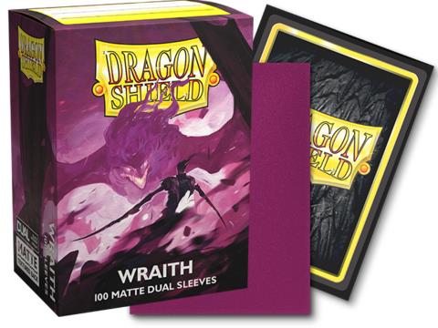 Dragon Shield Standard Sleeves - Dual Matte Wraith (100 Sleeves)