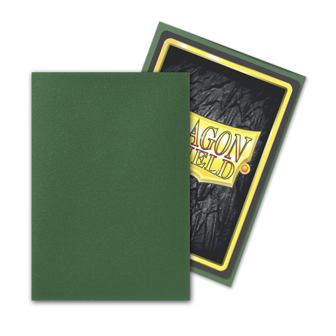 Dragon Shield Matte Sleeves – Forest Green (Japanese Size, 60 Hüllen)