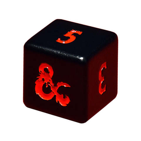 UP - Heavy Metal D6 4x Dice Set for Dungeons & Dragons
