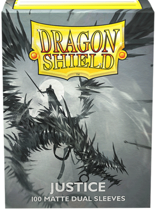 Dragon Shield Standard Sleeves - Dual Matte Justice (100 Sleeves)