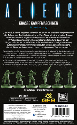 Aliens: "Krasse Kampfmaschinen" Erweiterung (DE)