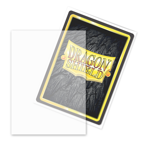 Dragon Shield Non-Glare Matte Sleeves – Clear (100 Hüllen)