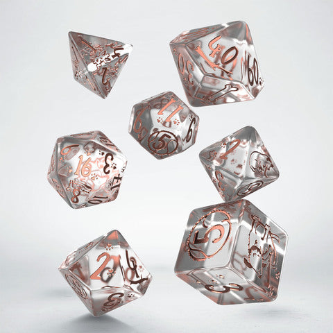 Q-Workshop Dice: Dogs Dice Set - Bubbles
