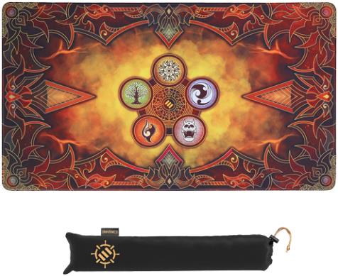 ENHANCE TABLETOP Card Game Playmat Orange