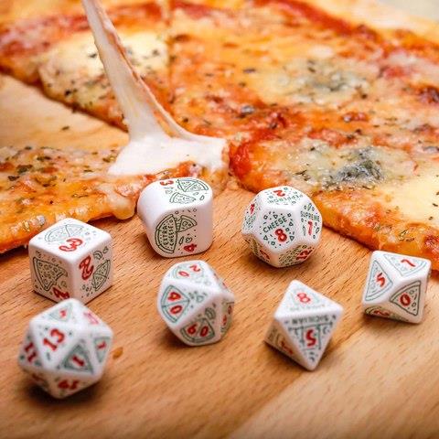 Q-Workshop Pizza Dice Set: Margherita