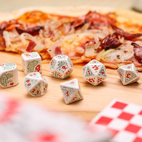 Q-Workshop Pizza Dice Set: Margherita