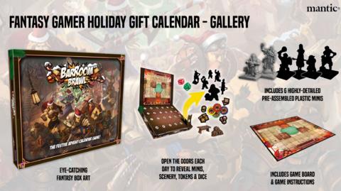 Bar Room Brawl Brettspiel Adventkalender