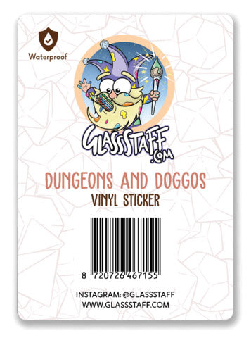 Dungeons & Doggos Sticker