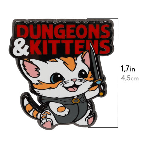 Dungeons & Kittens Pin