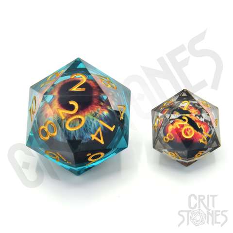 Eye of the Oracle 33 mm Floating Eye D20