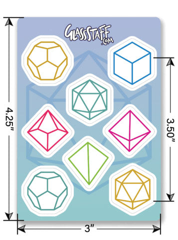 Minimal DnD Sticker