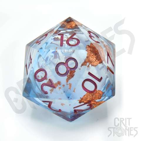 Dice "Seraphic Reverie" 33mm Liquid Core D20