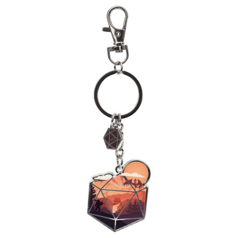 The D20 Hero Keychain