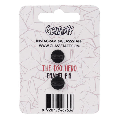 The d20 Hero Pin