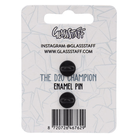 The d20 Champion Pin