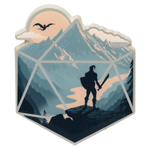The d20 Champion Pin