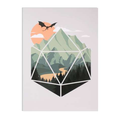A D20 Scene Grußkarte