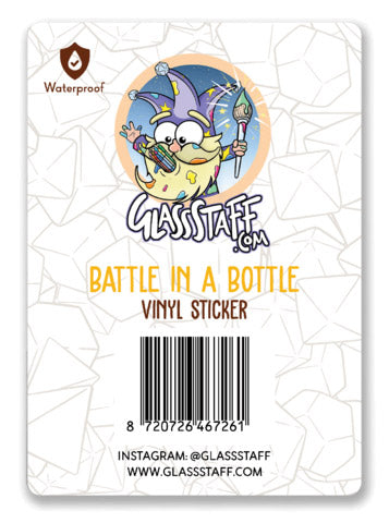 Battle in a Bottle Sticker