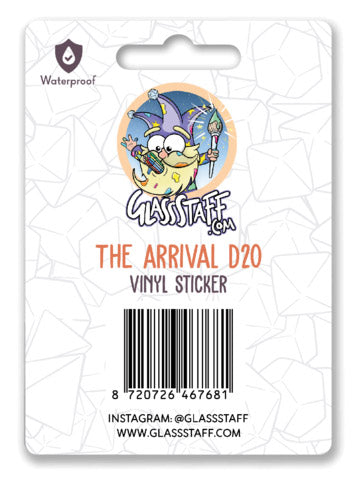 The Arrival d20 Sticker