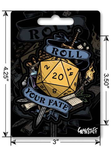 Roll Your Fate 2 Sticker