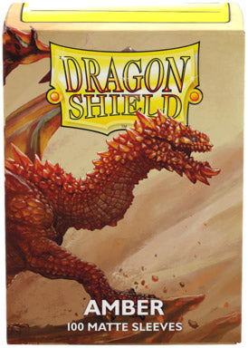 Dragon Shield Standard Sleeves - Matte Amber