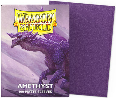 Dragon Shield Standard Sleeves - Matte Amethyst