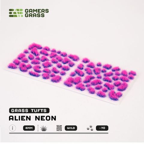 Alien Neon Tufts 4 mm - Wild